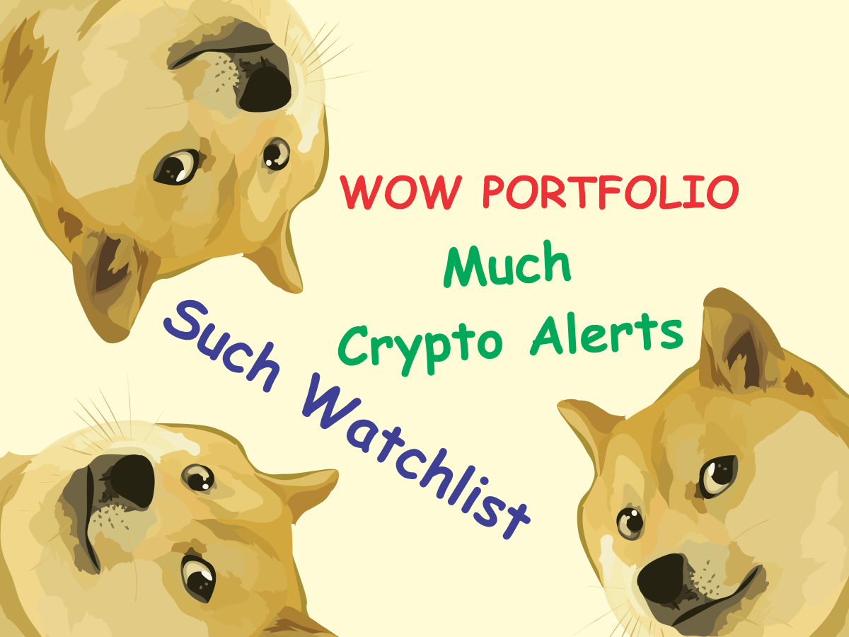 Dogecoin (DOGE) Price Alerts, Watchlist and Portfolio App